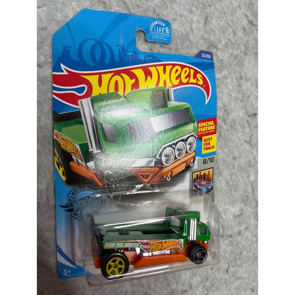 Hot Wheels The Haulinator Green HW‎ Metro 8/10 32/250 2018 GHC47 Diecast Truck